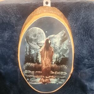 Mystical Brown and Blue Photography Art